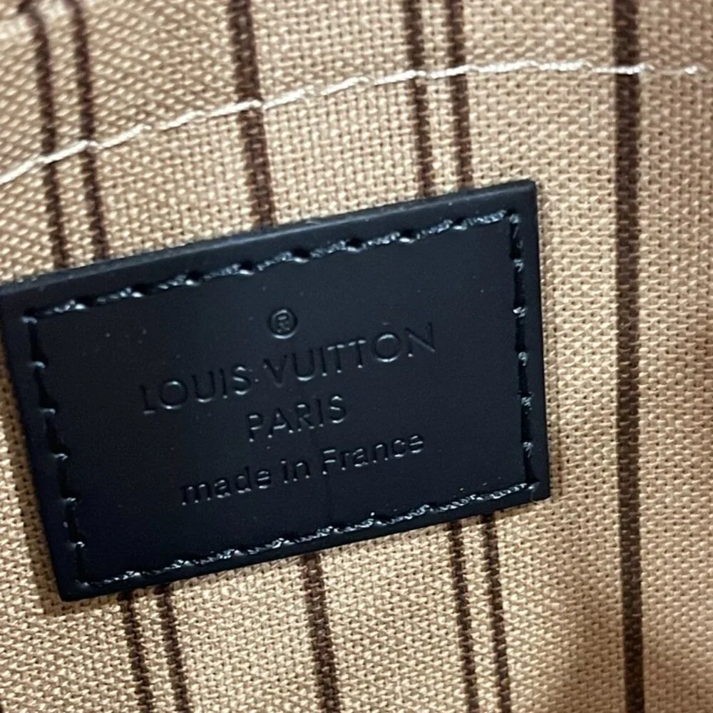 Louis Vuitton Monogram Neverfull MM Gold/Silver (JB1064)